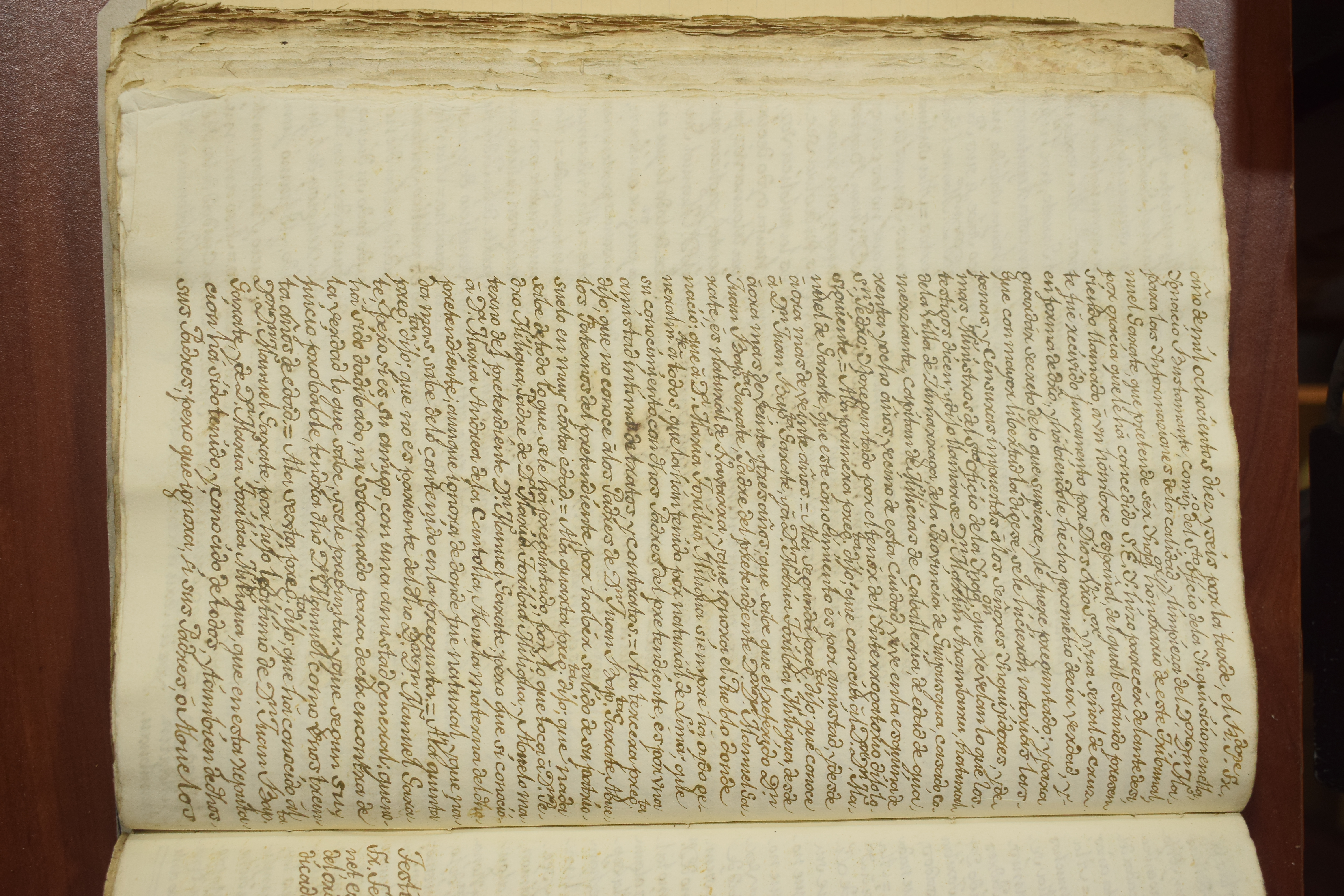 Declaración de Martín Aramburu sobre la filiación de Manuel Garate