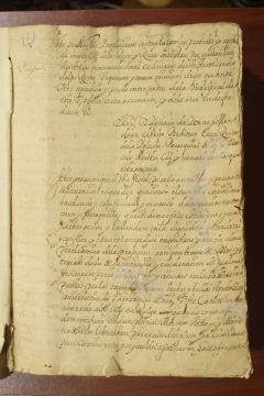 Proceso inquisitorial contra Ygnacio de Yxary Mendossa, clérigo presbítero